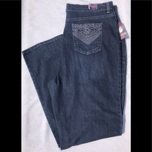 Gloria Vanderbilt Ultra Stretch Embellished Jean